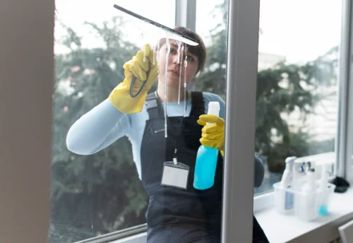 Nettoyage de vitres intérieures et extérieures à Parennes